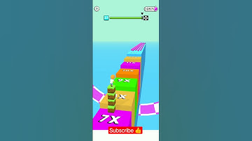 Cube Surfer 🛹🛹 MAX LEVEL - All Levels Mobile Gameplay/Tutorial  (Android,ios) #Shorts