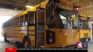 Safety rules when driving around school buses