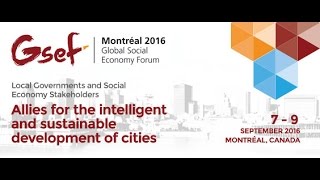 2016 Global Social Economy Forum –GSEF2016