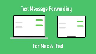 How To Enable Text Message Forwarding For Mac & iPad