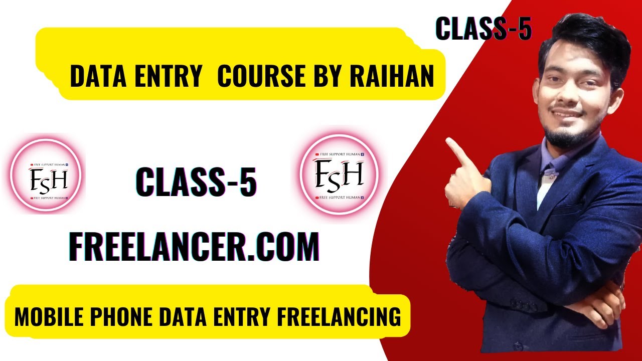 Data entry course class 05 freelancer com marketplace full video youtube