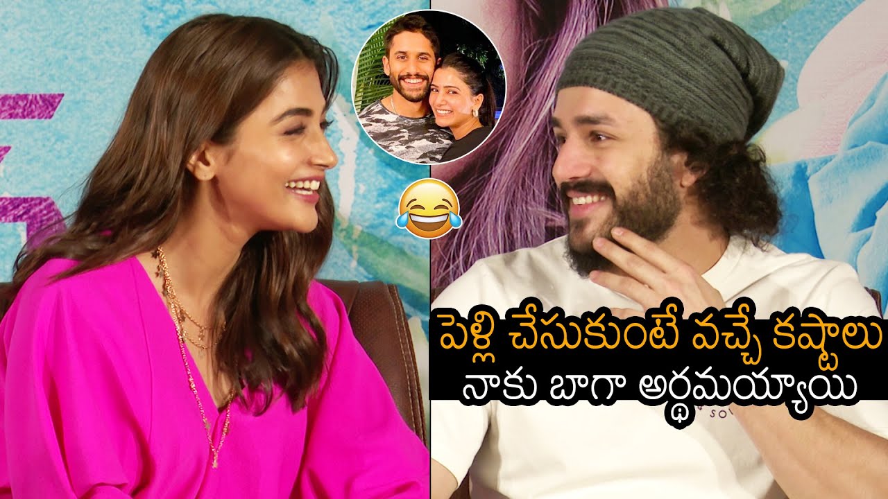 Akhil Akkineni Opinion On Marriage Life Problems | Most Eligible Bachelor Team Full Interview | NB