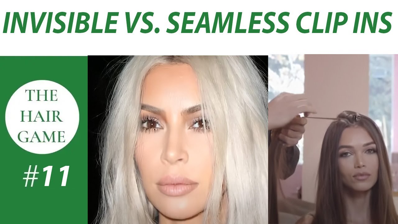 Invisible vs Seamless Clip-In Extensions