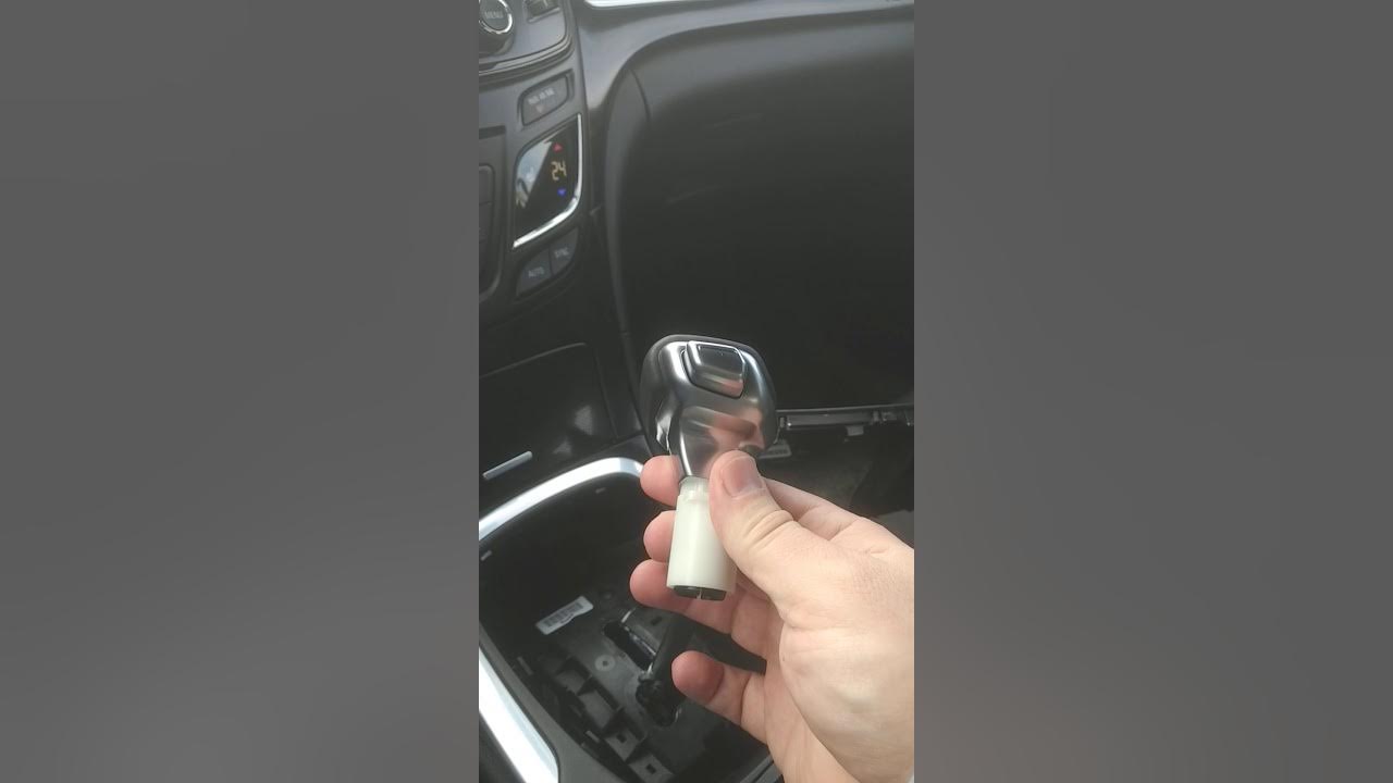 2016 Buick Regal GS how to change shift knob. YouTube