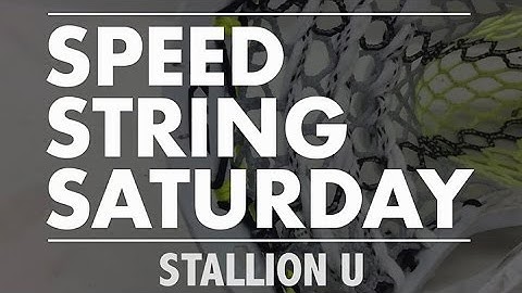 Speed String 3 : Custom ECD Mesh in a STX Stallion U