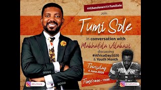 Tumi Sole in conversation with Makhafula Vilakazi