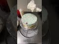 Making ice cream cake for the first time