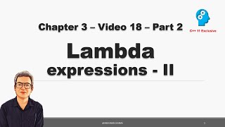 Lambda expressions in C++11 - Part 2 | Anshuman Sharma| FOR BEGINNERS | Learn C++ | in Hindi/English