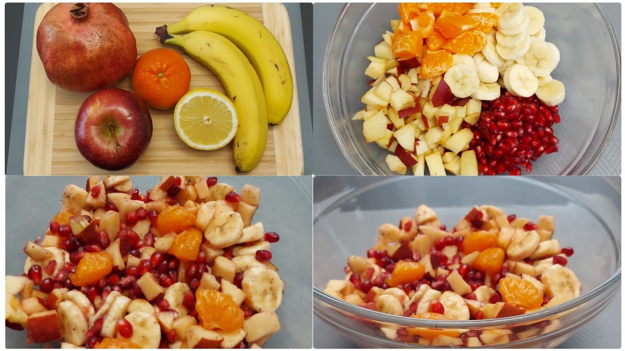 apple orange salad recipe,apple orange banana salsd,kfbfoodnest 