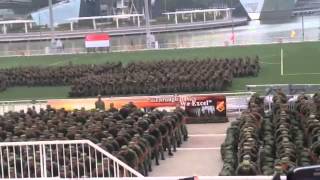 Singapore Armed Forces: Basic Military Training Passing-Out-Parade for the 03/14 Batch