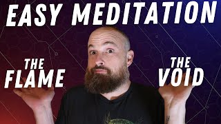 How I Learned To Meditate🔥The Flame and The Void Technique🔥
