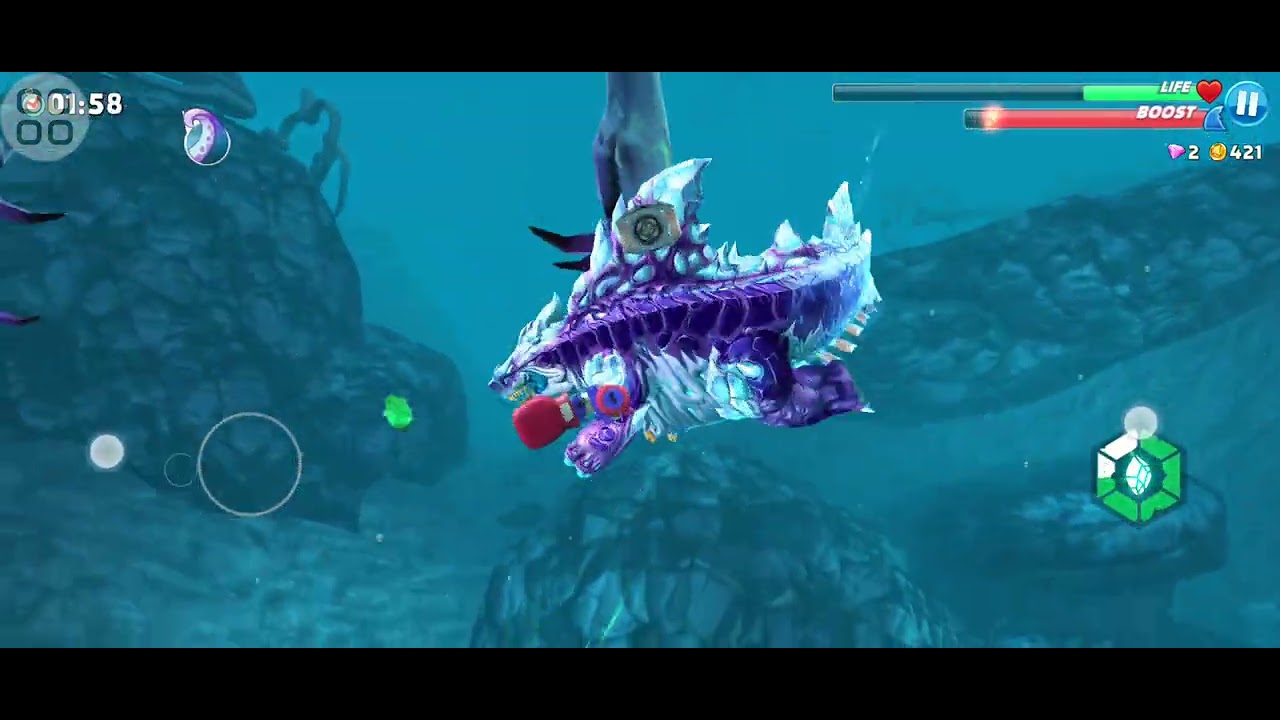 Hungry shark world  boss mực hoàn thành nhớ cho mik xin 1 like nha🥰🥰