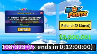 NOVOS CÓDIGOS +37 CÓDIGOS DE 2X XP BELI E RESET NO BLOX FRUITS 2026 - blox fruit codes