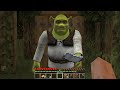 What happens if you meet Shrek in Minecraft