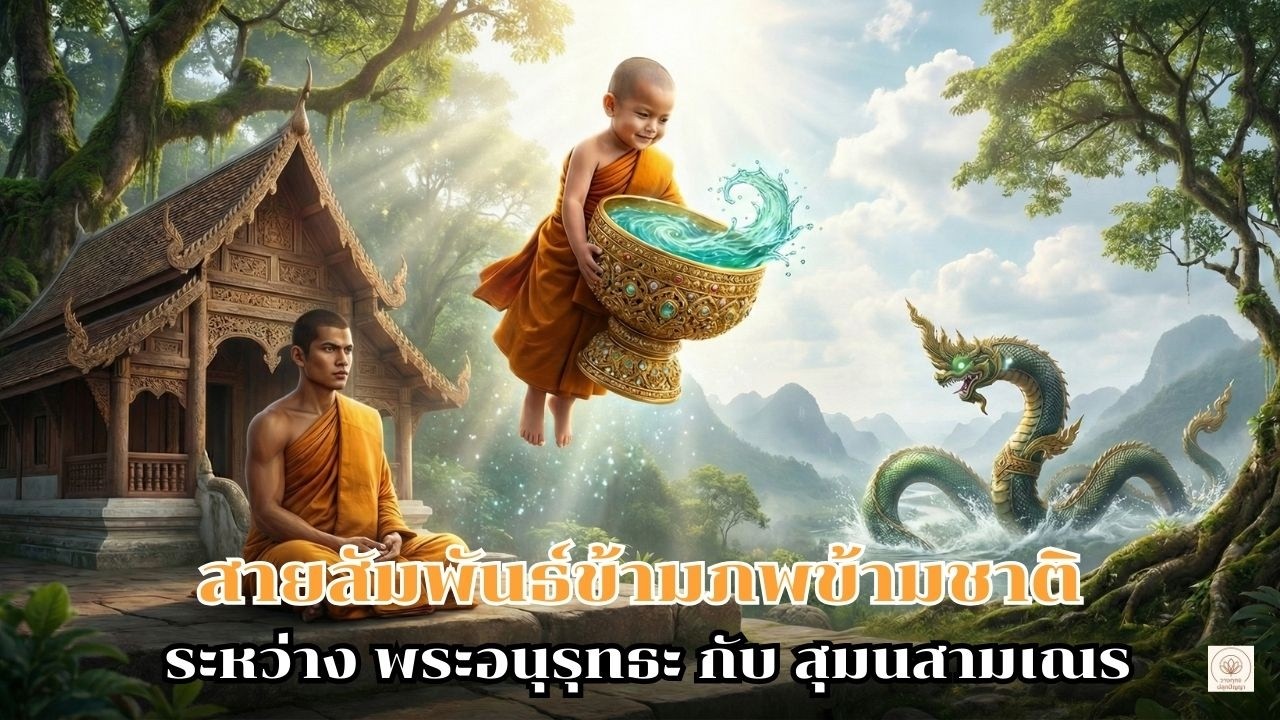 พระอรหันต์ตาทิพย์ | พระอนุรุทธะกับสุมนสามเณร สายสัมพันธ์ข้ามภพข้ามชาติ