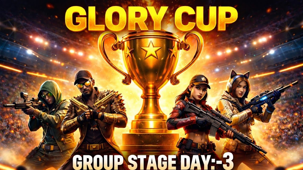 EC ESPORTS GLORY CUP GROUP STAGE MACTHES#freefire #tournament free fire