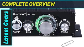 Kinter Ma170 Best Budget Amp For Your Arcade, Car, Or Diy Audio?