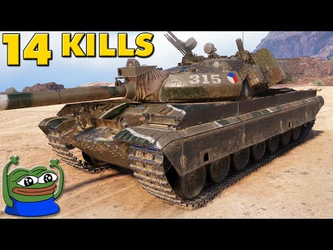 Видео: Vz. 55 - АНГЕЛ СМЕРТИ - World of Tanks