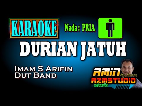 DURIAN JATUH || Imam S Arifin || KARAOKE Nada PRIA