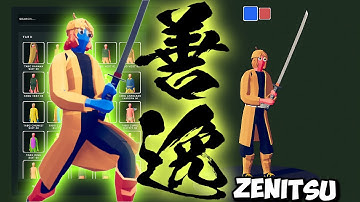 Zenitsu⚡ (Demon Slayer) vs Every Faction - TABS Unit Creator Update