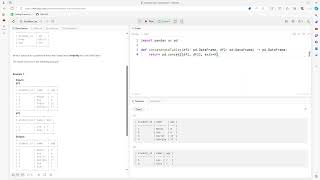 Information #LeetCode 2888 | Reshape Data: Concatenate #Python Guide