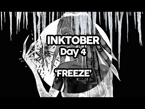 INKTOBER Day 4 - FREEZE