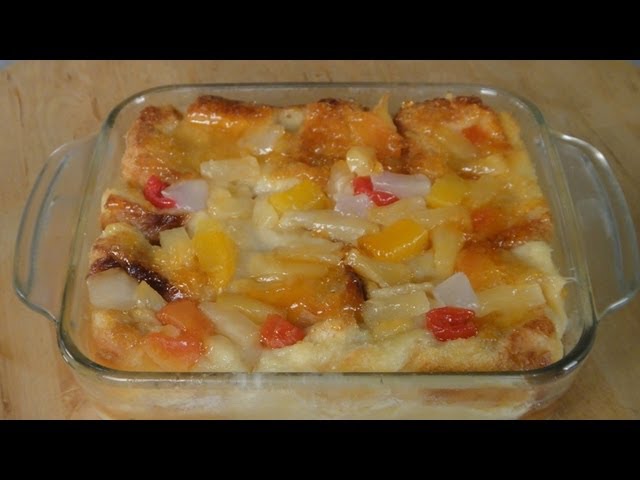 Fruit Bread Pudding