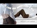 脂肪爆破トレーニングで11字腹筋＆ペラペラお腹を作る│11 line ABS & FLAT BELLY 5min workout