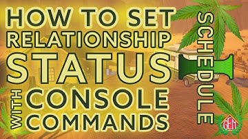 Schedule 1 How to Set Relationship Status With Console Commands