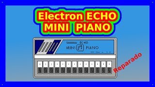 Reparacion Electron ECHO MINI 🎼 PIANO *E0028