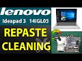 How to Repaste and Clean Lenovo IdeaPad 3 14Igl05 - Step-by-Step Guide🧹