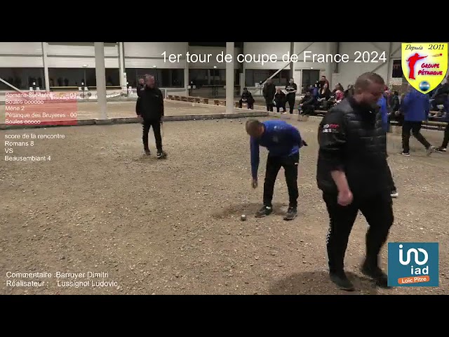 Miniature : Coupe de France 2024 Romans-Sur-Isère vs Beausemblant doublette
