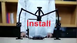 Install video of Spider stabilizer DSLR