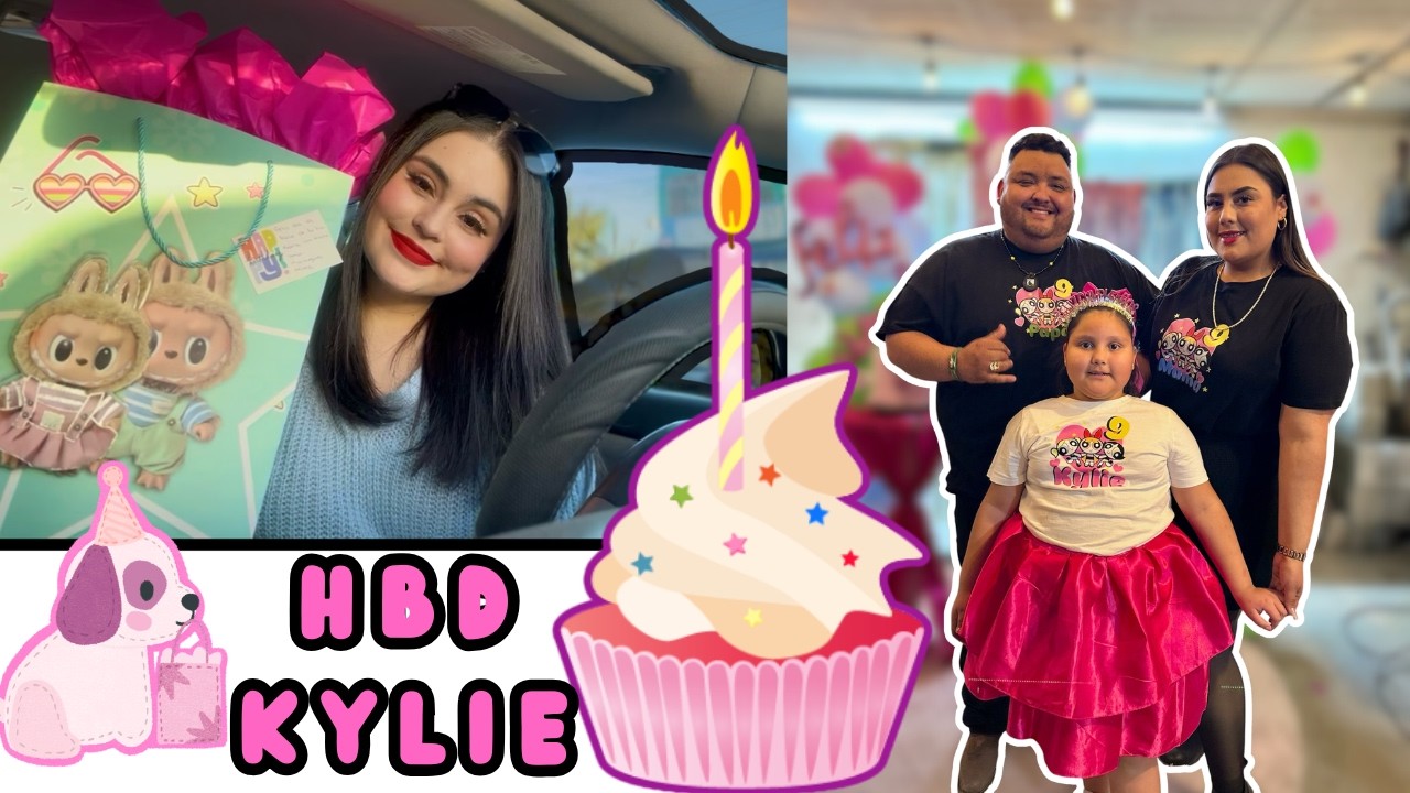 KYLIE cumple 9 años 🥳🎈|| VLOG