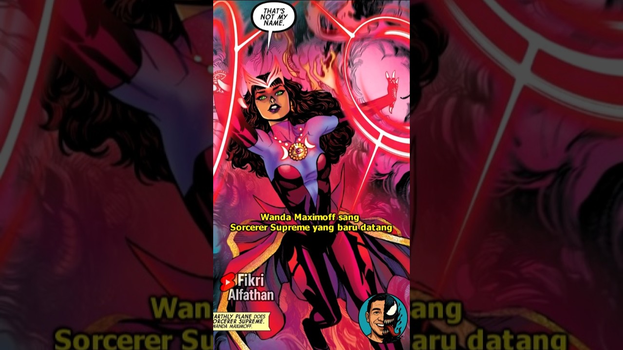 SORCERER SUPREME YANG BARU KASIH PAHAM DORMAMMU. #dormammu #wandamaximoff #scarletwitch #marvel