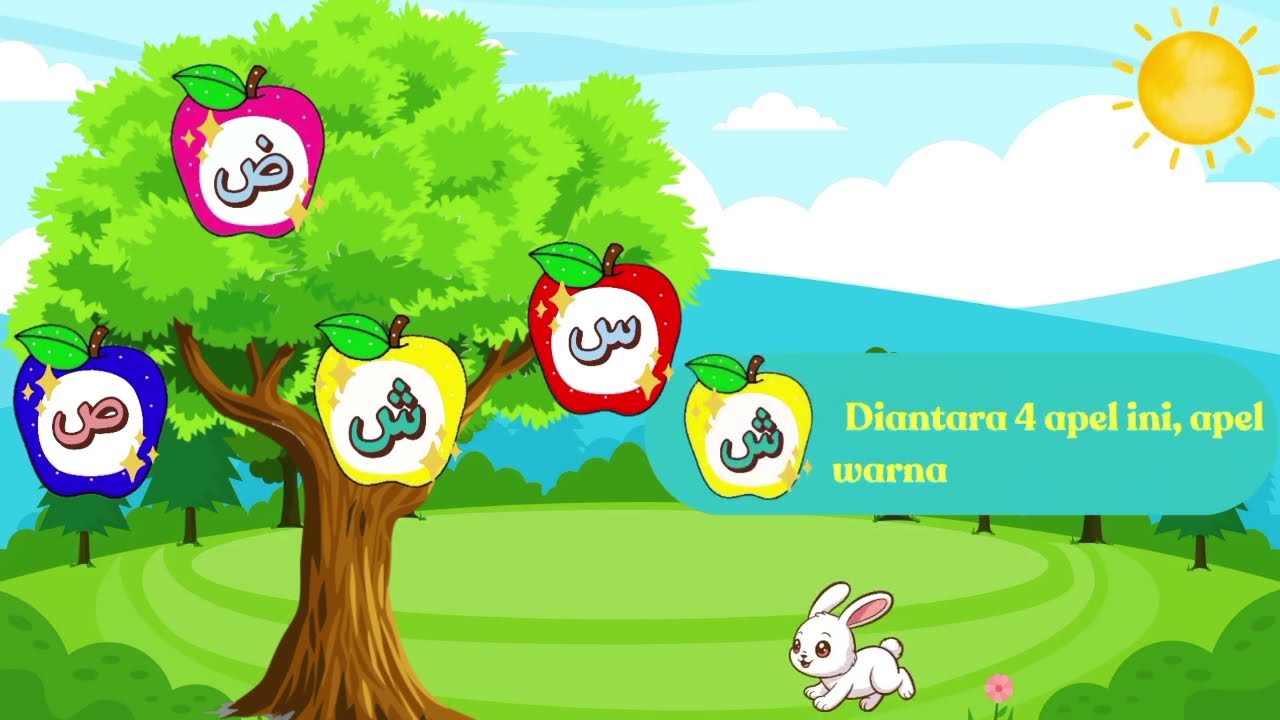 Kuis huruf Hijaiyah Alif sampai dho