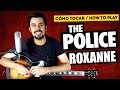 Cómo tocar ROXANNE de THE POLICE | Tutorial de Guitarra + Tablatura  | Marcos García