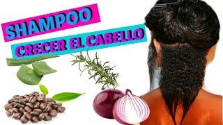 SHAMPOOS para HACER CRECER EL CABELLO EN TRANSICIÓN  SUPER RÁPIDO