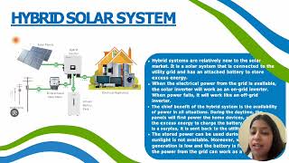 Design and Techno  Commercial Analysis of Hybrid Solar Inverters and Lithium Ion Battery System