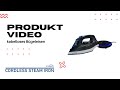 Starlyf® Cordless Steam Iron | kabelloses Bügeleisen, Sohle mit keramischer Antihaftbeschichtung