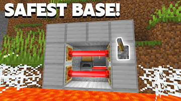The Most SAFEST House in Minecraft! (No Mods)