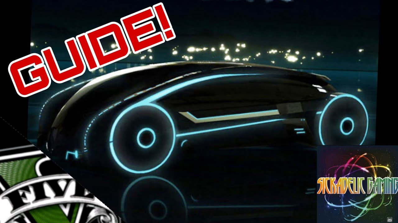 GTA 5 Quorra S Tron Car Guide Tron Legacy YouTube 