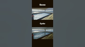 EEVEE vs CYCLES - Blender 3d #shorts