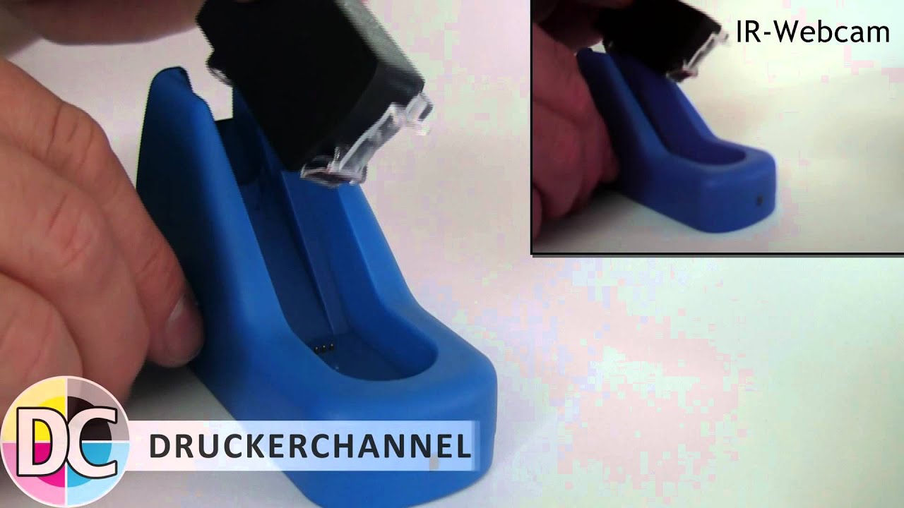 Reset kompatibler Canon-Patronen mit Infarot-LED