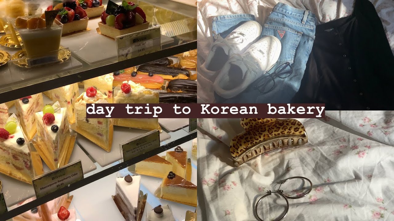 day trip to korean bakery YouTube