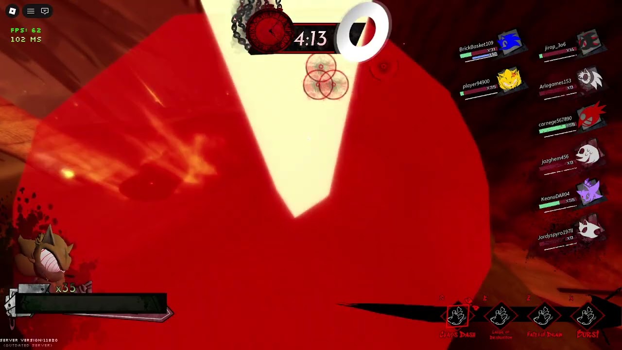 5 hp full lobby wiped clutch in outcome memories