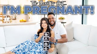 WE'RE HAVING A BABY! Telling my husband & family + pregnancy symptoms, supplements, & cravings!