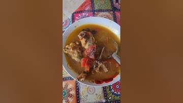 👌😋 Tasty Mutton Bone Soup Recipe | Healthy Mutton Bone Soup #Shorts #Viral
