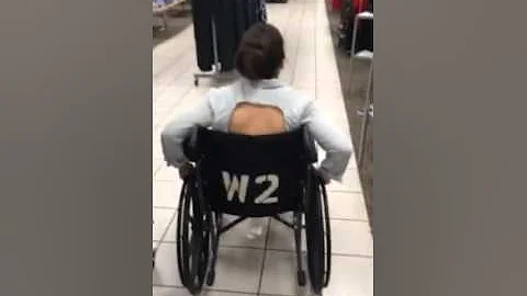 Wheel chair simulation