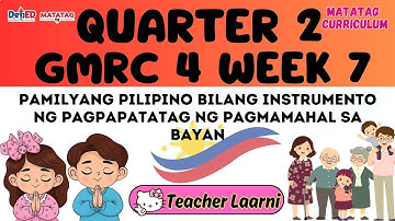 GMRC 4 QUARTER 2 WEEK 7 MATATAG CURRICULUM 